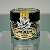 Lemon Kush 1 Gramm CBD-Blüten Gras im Glas