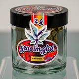 Sour Diesel 2 Gramm CBD-Blüten Gras im Glas