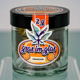 Orange Bud 2 Gramm CBD-Blüten Gras im Glas