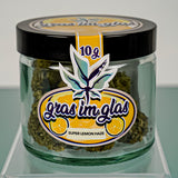 Super Lemon Haze 10 Gramm CBD-Blüten Gras im Glas
